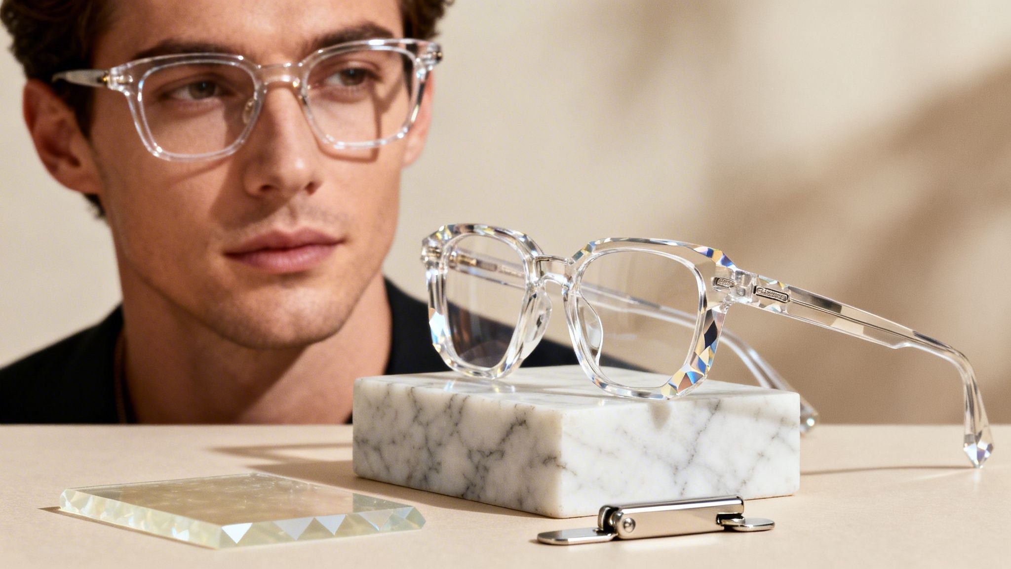 A Guide to Crystal Eyeglass Frames for Men