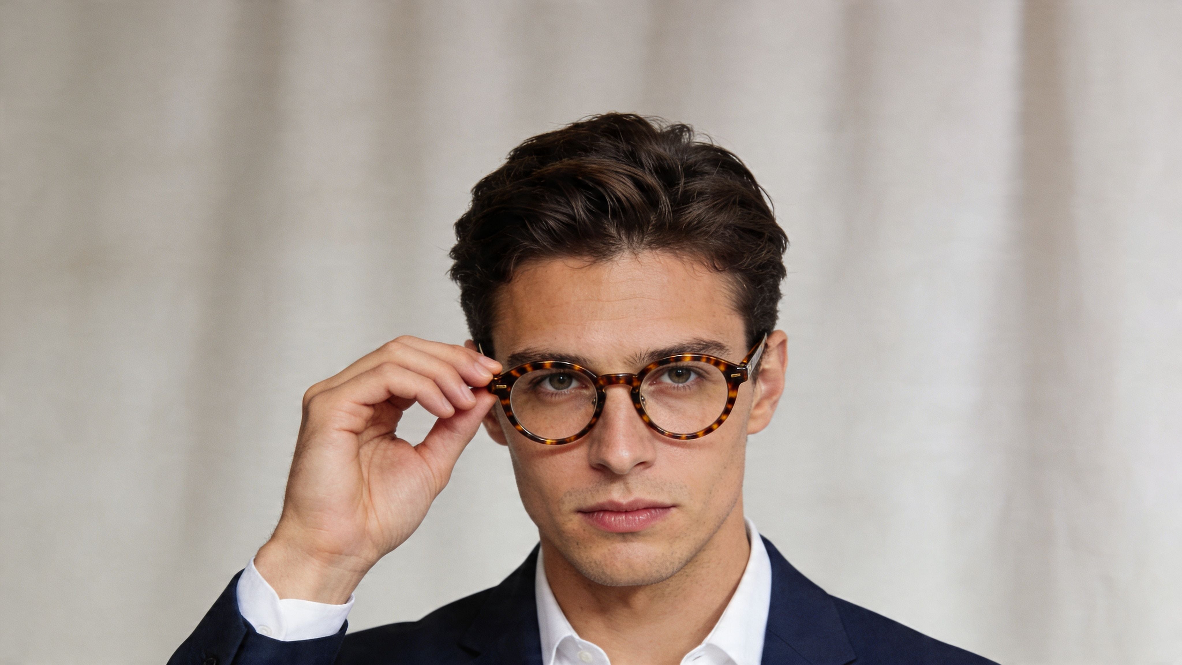 Round Acetate Glasses: A Man's Modern Style Guide